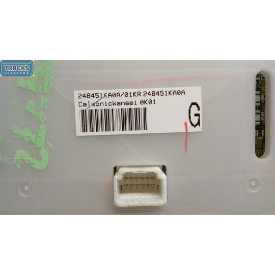 AC CONTROL UNIT NISSAN Juke 2010>2014 used