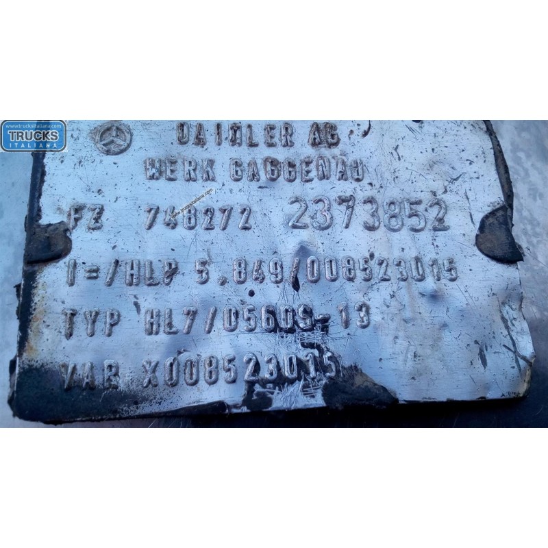 MERCEDES-BENZ truck ASSALE POSTERIORE MERCEDES-BENZ truck Actros euro 5 2008>2013 usato