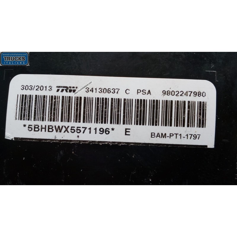 PEUGEOT AIR BAG LATERALE DESTRO PEUGEOT 208 2012>2015 usato