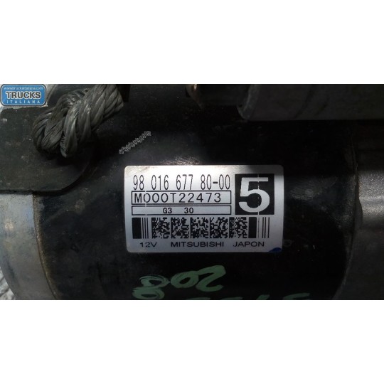 STARTER MOTOR PEUGEOT 208 2012>2015 used