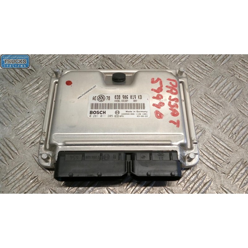 VOLKSWAGEN ENGINE UNIT VOLKSWAGEN Passat 2000>2005 used