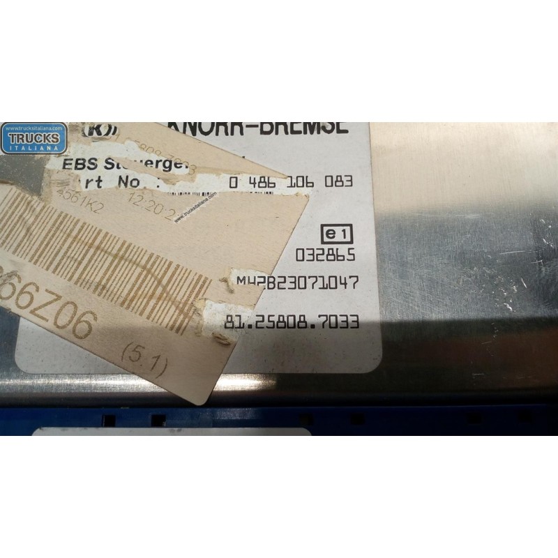 MAN EBS CONTROL UNIT  MAN TG-A 2000>2007 used