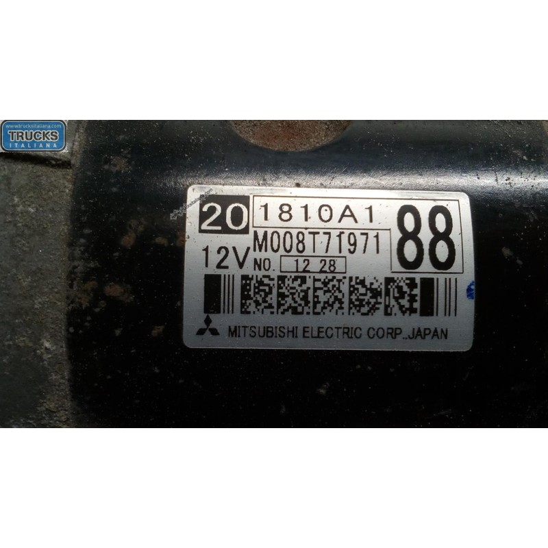 MITSUBISHI STARTER MOTOR MITSUBISHI Asx 2010>2013 used