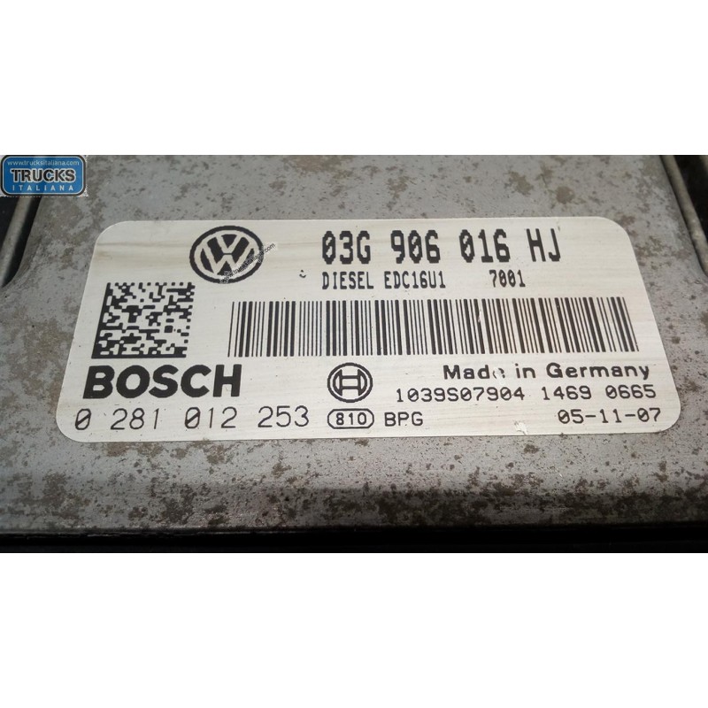 VOLKSWAGEN ENGINE UNIT VOLKSWAGEN Golf 5 2003>2008 used