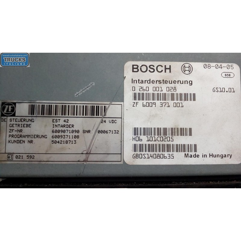 IVECO CENTRALINE VARIE A IVECO Stralis 2007>2013 usato