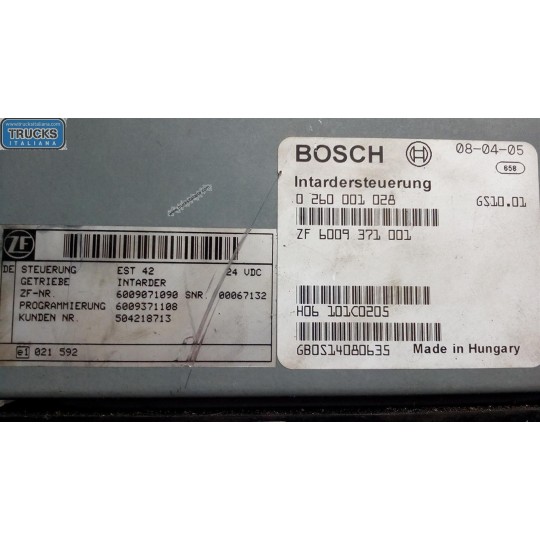 CENTRALINE VARIE A IVECO Stralis 2007>2013 usato