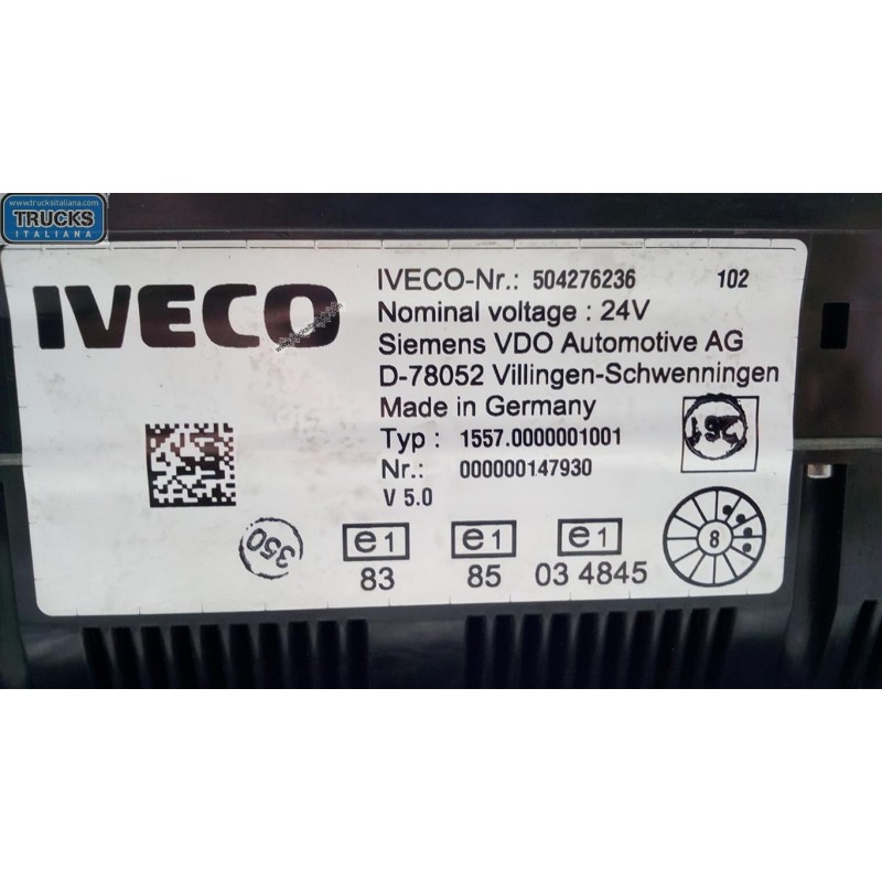 IVECO QUADRO STRUMENTI IVECO Stralis 2007>2013 usato