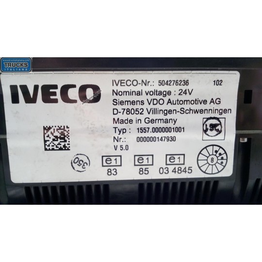 INSTRUMENT PANEL IVECO Stralis 2007>2013 used