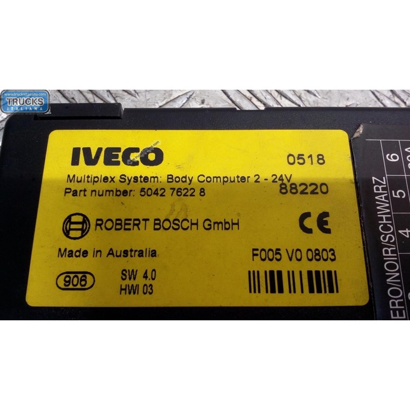IVECO VARIOUS CONTROL UNITS B  IVECO Stralis 2007>2013 used