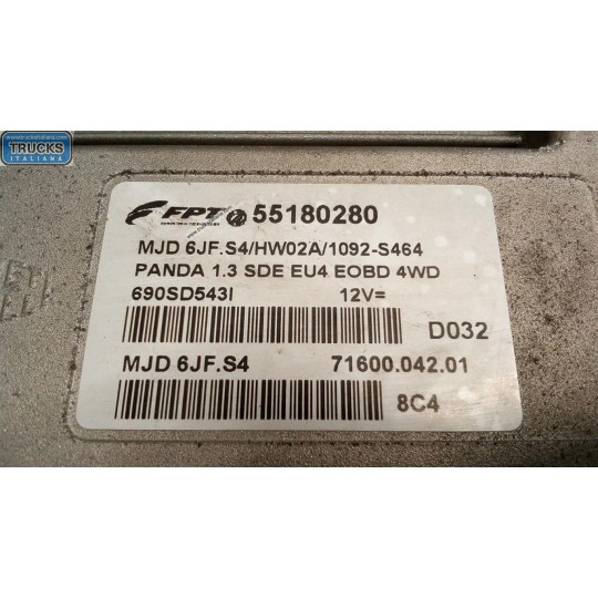 ENGINE UNIT FIAT Panda 4x4 e Panda Natural Power 2004>2010 used