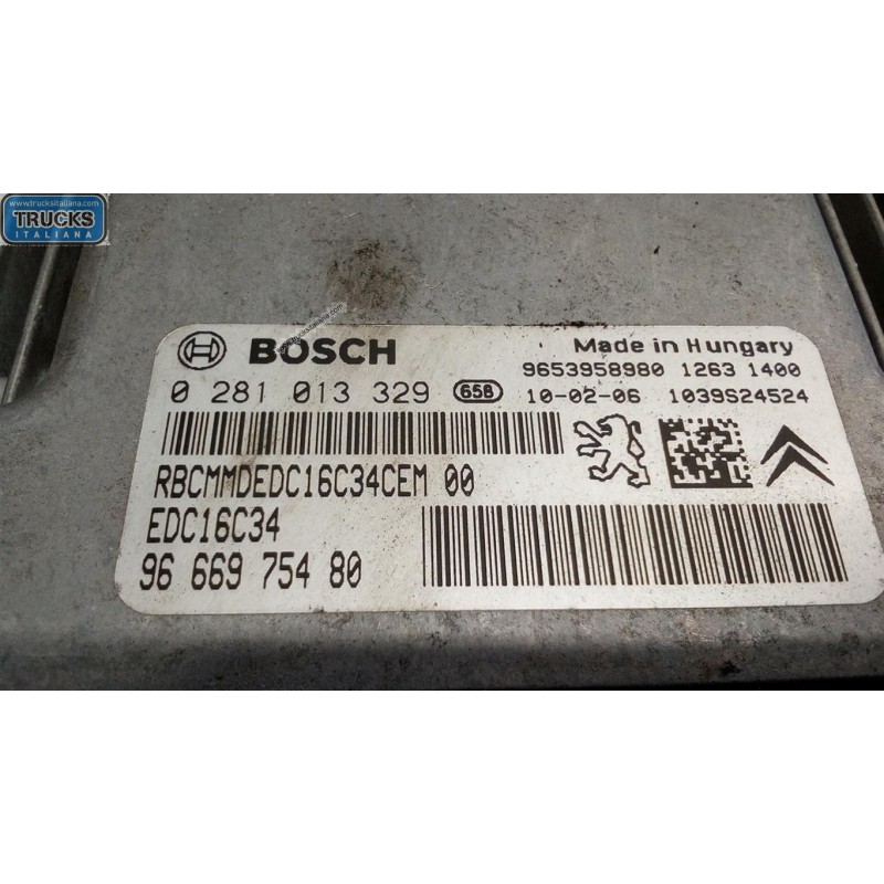 CITROEN ENGINE UNIT CITROEN Berlingo 2008>2012 used