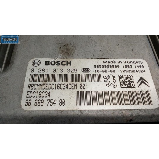 CENTRALINA MOTORE CITROEN Berlingo 2008>2012 usato