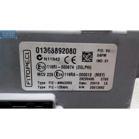 CENTRALINA MOTORE CITROEN Nemo 2007> usato