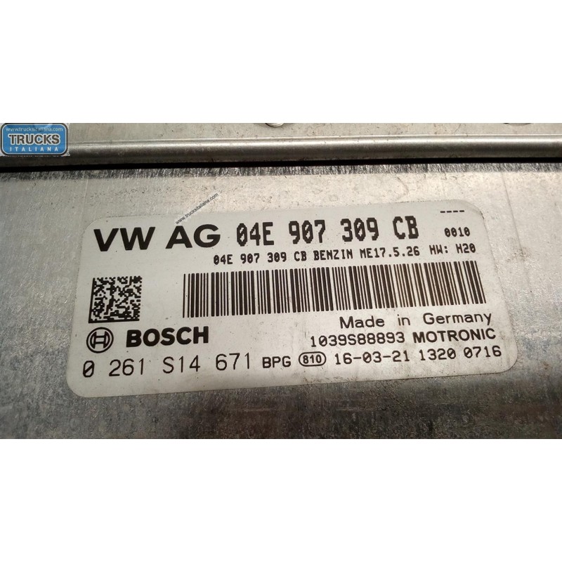 SKODA CENTRALINA MOTORE SKODA Fabia 2014> (NJ) usato