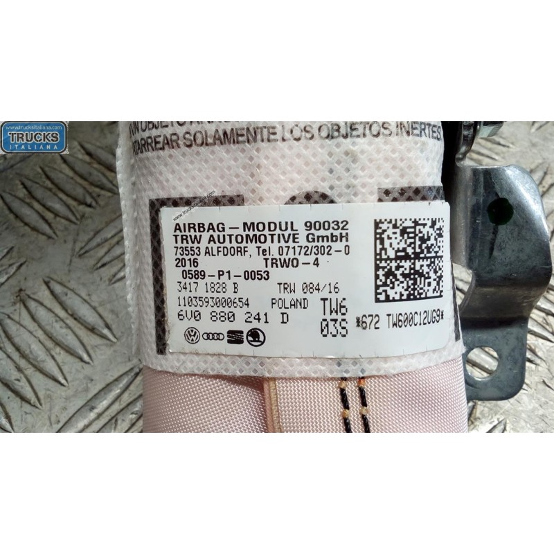 SKODA CURTAIN AIRBAG LEFT SKODA Fabia 2014> (NJ) used