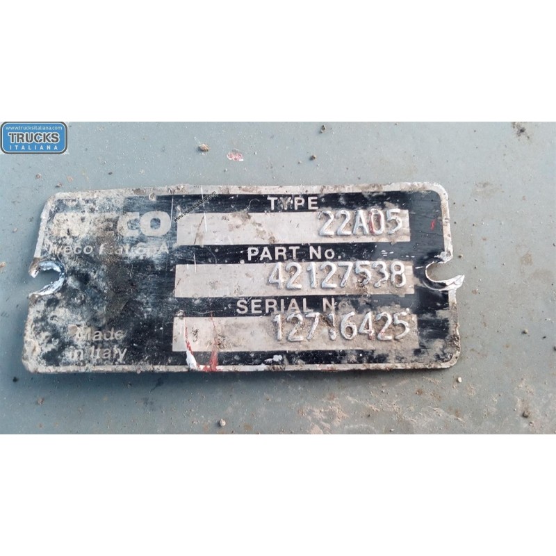 ASTRA truck ASSALE POSTERIORE ASTRA truck HD8 usato