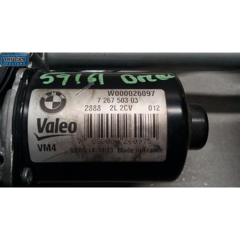 BMW windshield wiper motor BMW Serie 4 (F36) Gran Coupé 2014> used