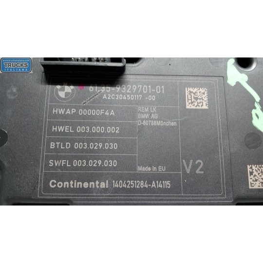 VARIOUS CONTROL UNITS B  BMW Serie 4 (F36) Gran Coupé 2014> used