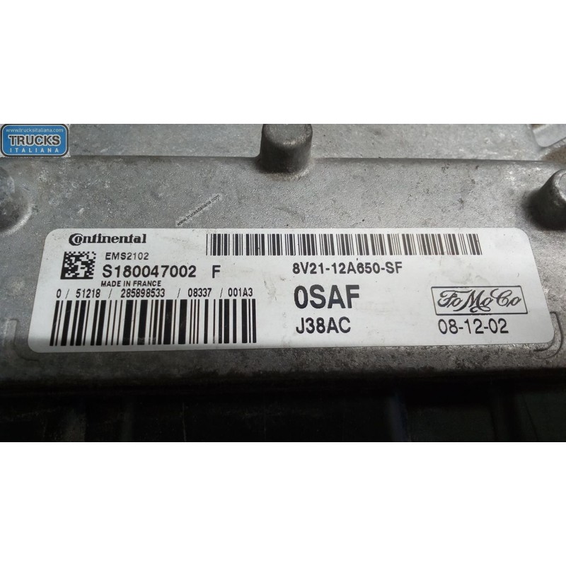 FORD CENTRALINA MOTORE FORD Fiesta 2008>2013 usato