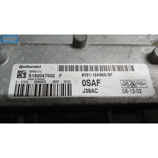 CENTRALINA MOTORE FORD Fiesta 2008>2013 usato