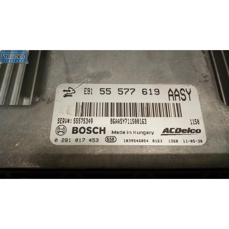 OPEL CENTRALINA MOTORE OPEL Insignia 2009>2012 usato