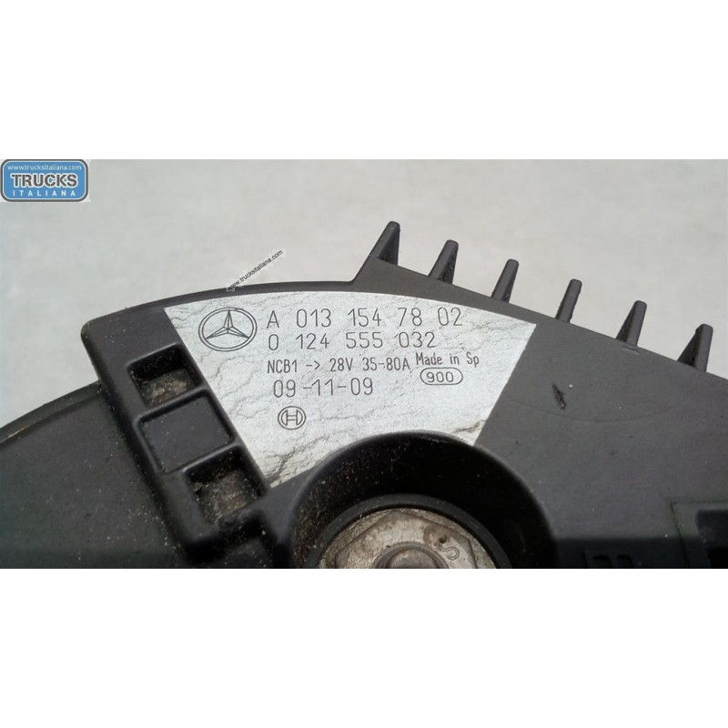 MERCEDES-BENZ truck ALTERNATORE MERCEDES-BENZ truck Actros euro 5 2008>2013 usato
