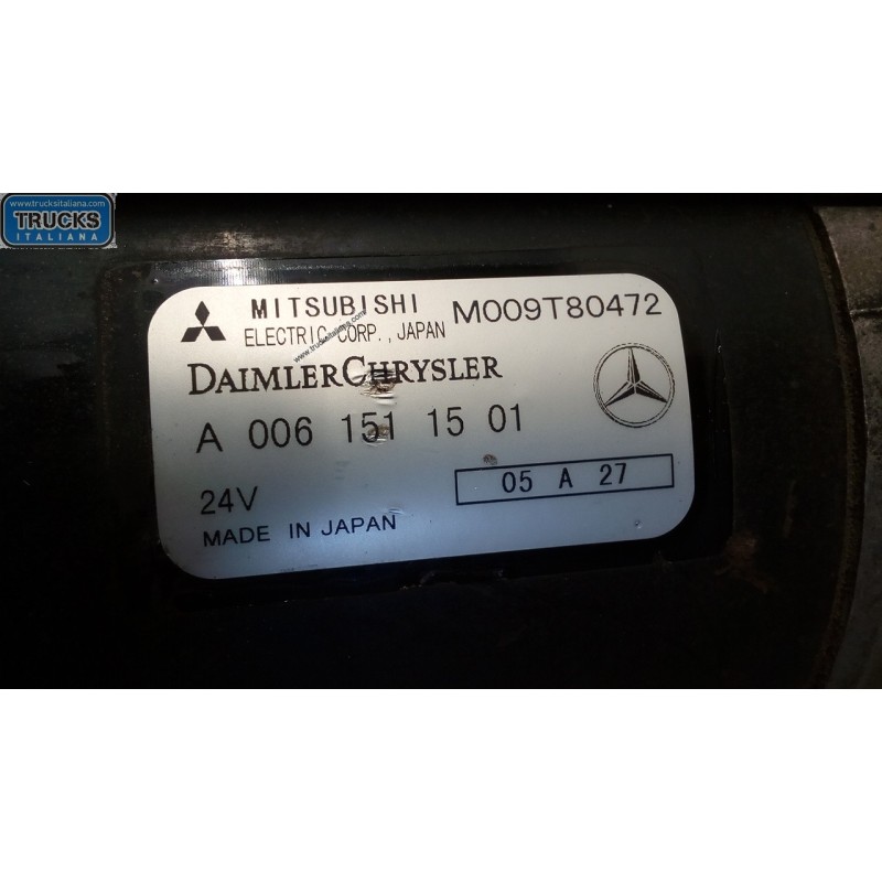 MERCEDES-BENZ truck MOTORINO AVVIAMENTO MERCEDES-BENZ truck Actros euro 5 2008>2013 usato