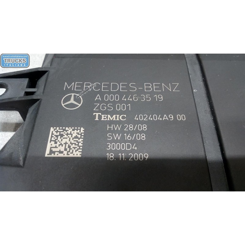 MERCEDES-BENZ truck VARIOUS CONTROL UNIT C MERCEDES-BENZ truck Actros euro 5 2008>2013 used