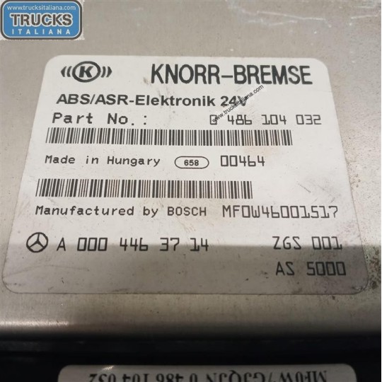 ABS CONTROL UNIT MERCEDES-BENZ truck Atego 970 used
