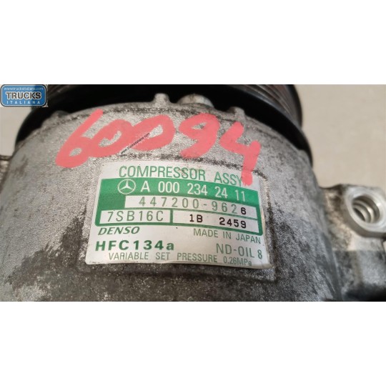 AIR CONDITIONER COMPRESSOR MERCEDES-BENZ van Vito-V (W638) 1997>2002 used