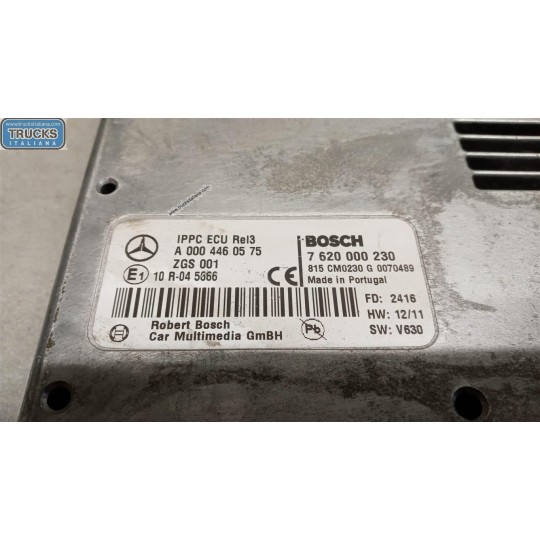 VARIOUS CONTROL UNITS E  MERCEDES-BENZ truck Actros euro 6 2014>2021 used