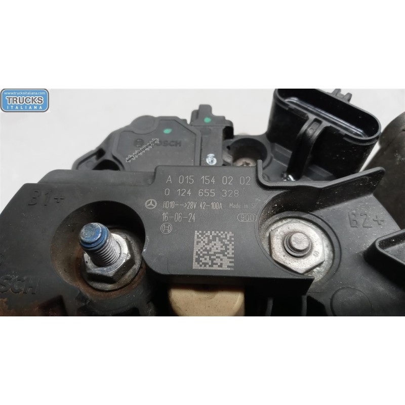 MERCEDES-BENZ truck ALTERNATORE MERCEDES-BENZ truck Actros euro 6 2014>2021 usato