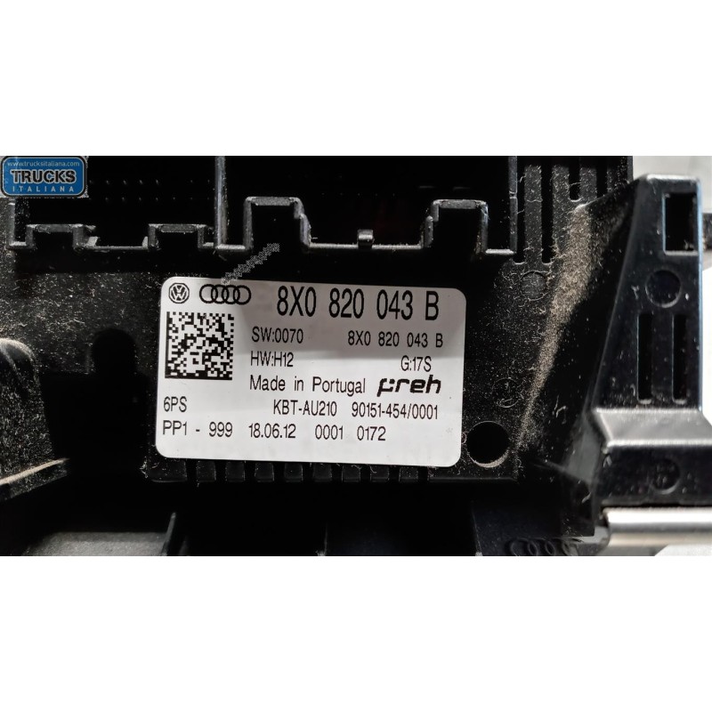 AUDI AC CONTROL UNIT AUDI A1 2010> used