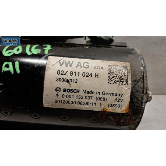 STARTER MOTOR AUDI A1 2010> used
