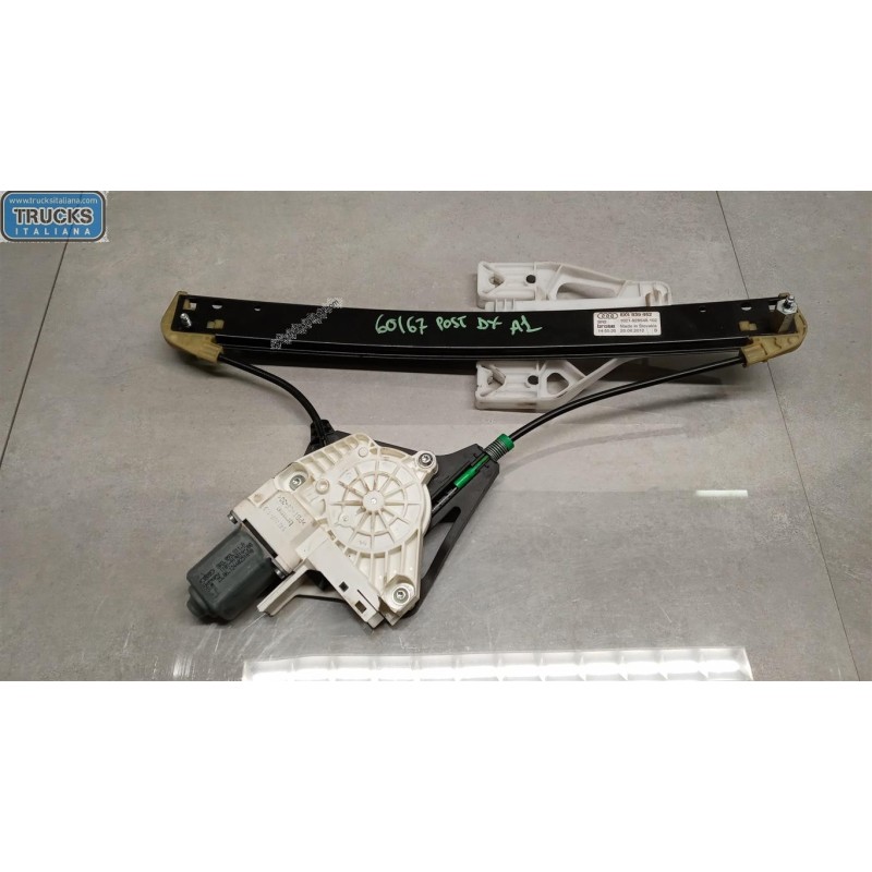 AUDI BACK RIGHT POWERED WINDOWS AUDI A1 2010> used