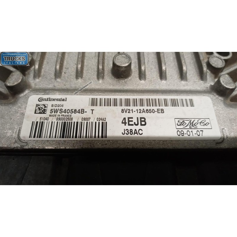 FORD CENTRALINA MOTORE FORD Fiesta 2008>2013 usato