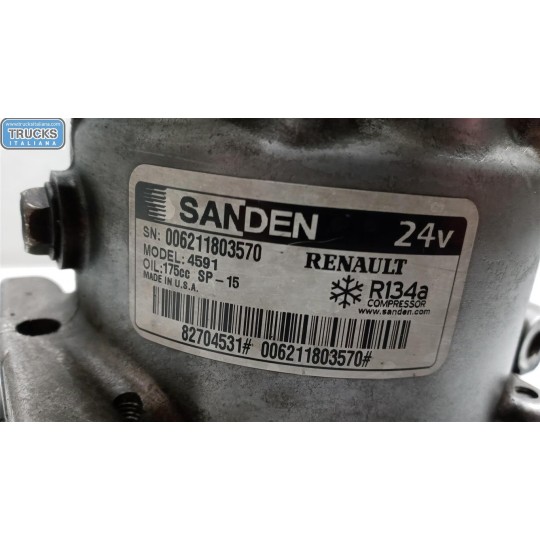 AIR CONDITIONER COMPRESSOR RENAULT truck T 2014> used