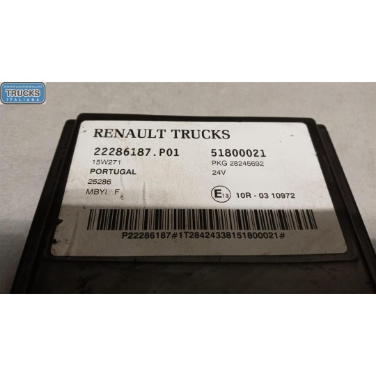 VARIOUS CONTROL UNITS  RENAULT truck T 2014> used