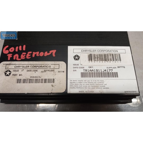 VARIOUS CONTROL UNITS  FIAT Freemont 2011> used