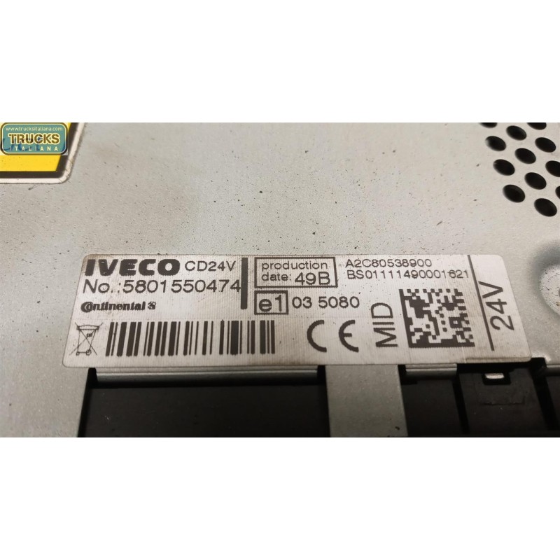 IVECO CAR RADIO IVECO Stralis 2007>2013 used