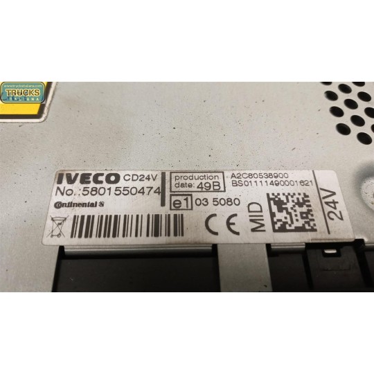 CAR RADIO IVECO Stralis 2007>2013 used