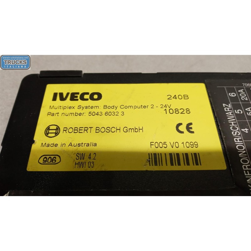 IVECO CENTRALINE VARIE C IVECO Stralis 2007>2013 usato