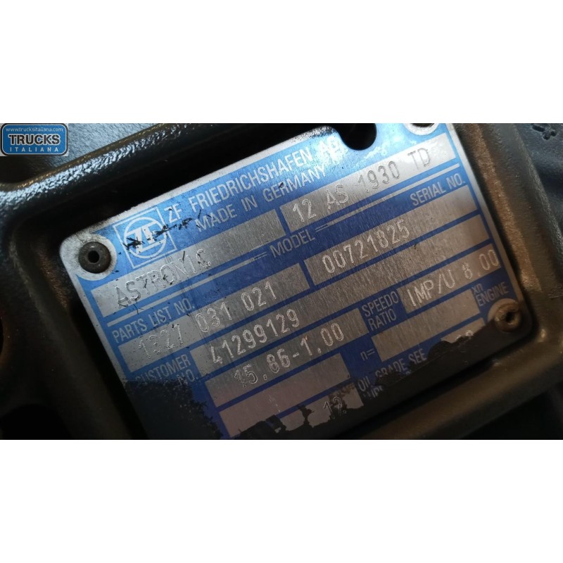 IVECO CAMBIO IVECO Stralis 2007>2013 usato