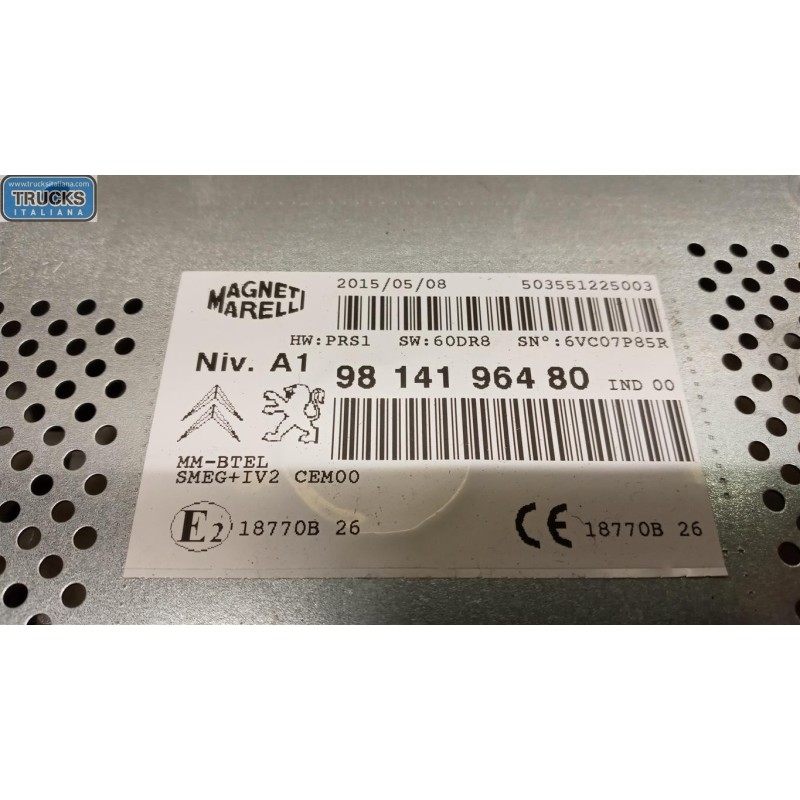 CITROEN AUTORADIO CITROEN C3 2013>2016 usato