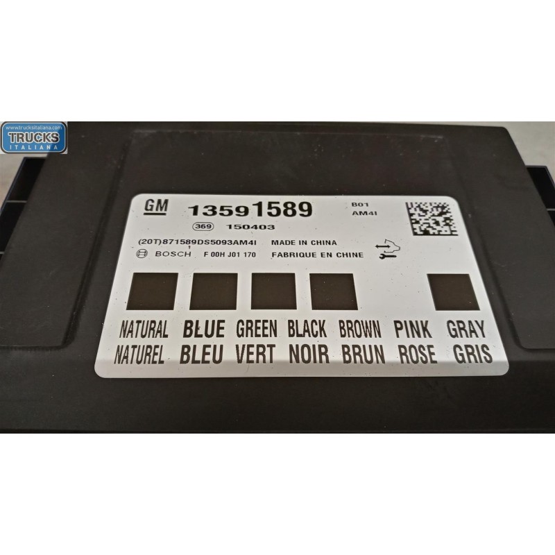 OPEL CENTRALINA MOTORE OPEL Corsa E 2014>2019 usato