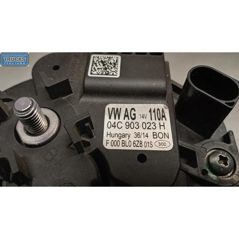 VOLKSWAGEN ALTERNATOR VOLKSWAGEN Polo 2014>2017 used