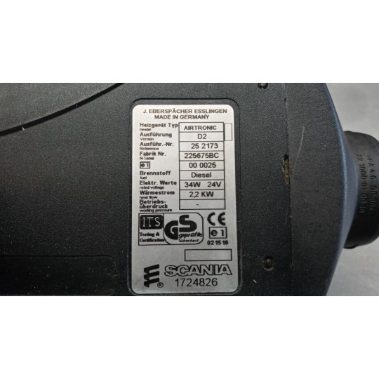 WEBASTO SCANIA Serie G 2005> used