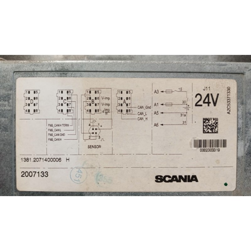 SCANIA TACHIGRAFO SCANIA Serie G 2005> usato