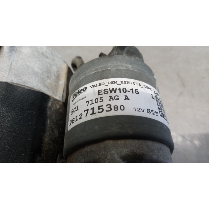 CITROEN STARTER MOTOR CITROEN C3 2020> used