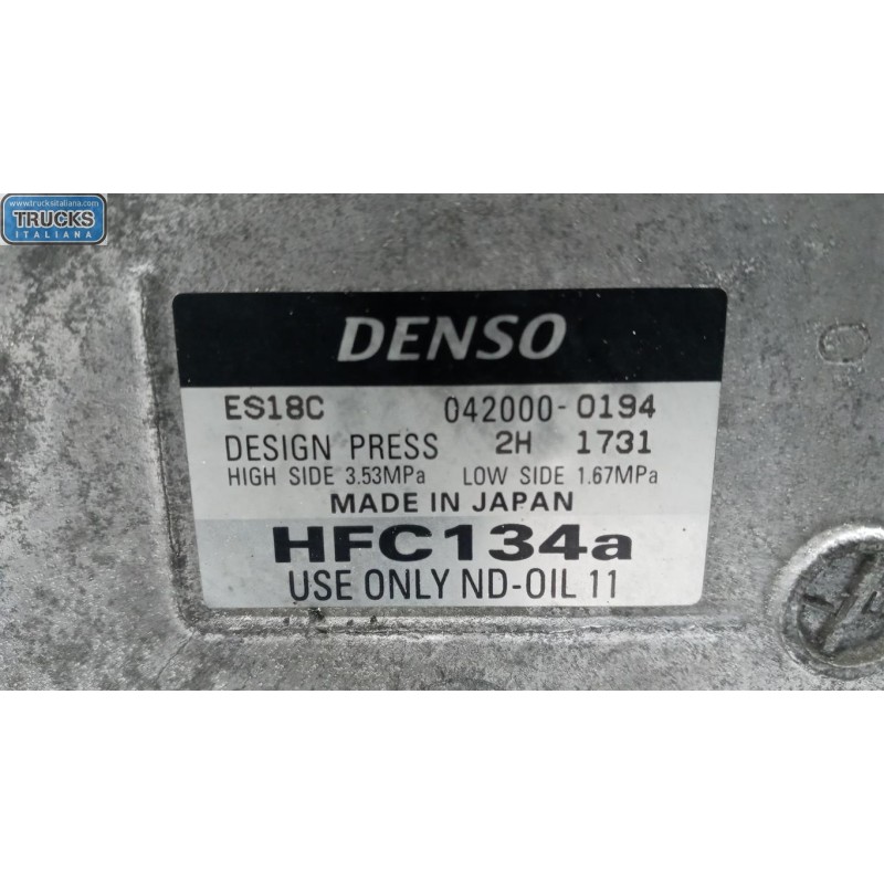 TOYOTA COMPRESSORE ARIA CONDIZIONATA TOYOTA Prius 2004>2008 usato